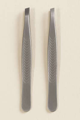 2'li Cımbız Seti Gri