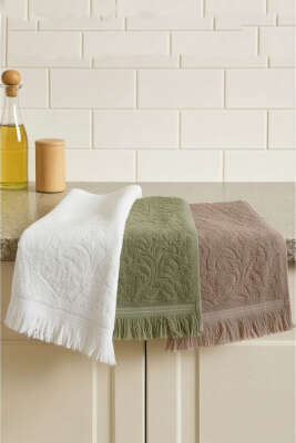 3'lü Mutfak Havlu Seti Asorti 5 - MAHİR HAVLU