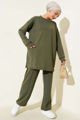 Basic Cepli İkili Takım Haki 