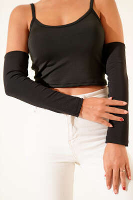 Basic Düz Model Kolluk Siyah