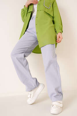 Boru Paça Lila Jean Pantolon 