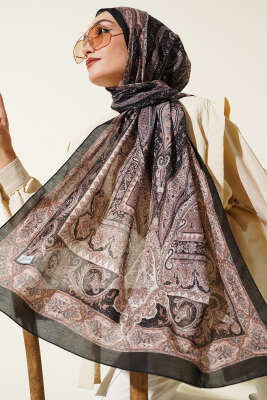 Camel Serisi Soft Şal Asorti 1 - Başörtüsü