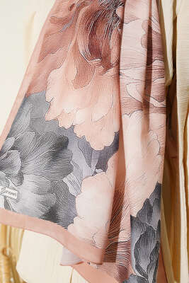 Camel Serisi Soft Şal Asorti 2 - Başörtüsü