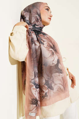 Camel Serisi Soft Şal Asorti 5 - Başörtüsü