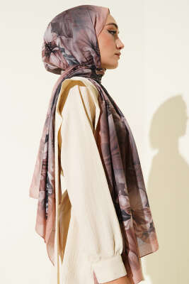 Camel Serisi Soft Şal Asorti 5 - Başörtüsü