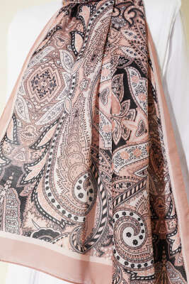 Camel Serisi Soft Şal Asorti 6 - Başörtüsü