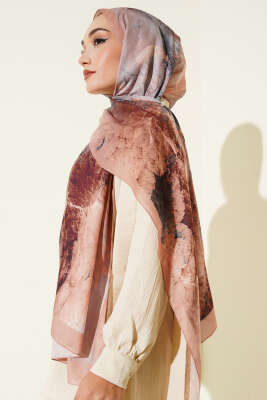 Camel Serisi Soft Şal Asorti 7 - Başörtüsü