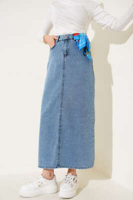 Cepli Kot Etek Kot Mavisi - MUSTİ