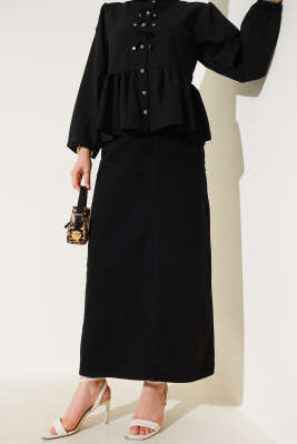 Cepli Kot Etek Siyah 