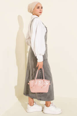 Çift Cepli Kot Askılı Slopet Füme - Tulum & Slopet