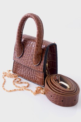 Çok Kullanışlı Kroko Desen Taba Çanta 