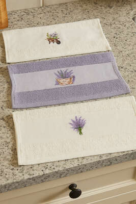 Dijital Baskılı 3'lü Mutfak Havlu Seti Asorti 1 - MAHİR HAVLU