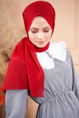 Elegant Serisi Kırmızı Şal -7