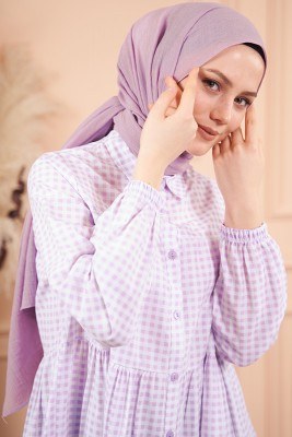 Elegant Serisi Lila Şal -12