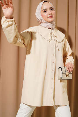 İncili Denizci Yaka Gömlek Büsküvi 