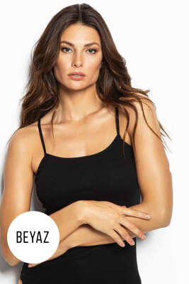 İp Askılı Atlet Beyaz - MİSS ELİT