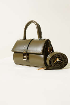 Mıknatıslı El Çantası Haki 