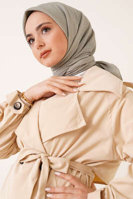 Mio Caz Eşarp Küf Yeşili