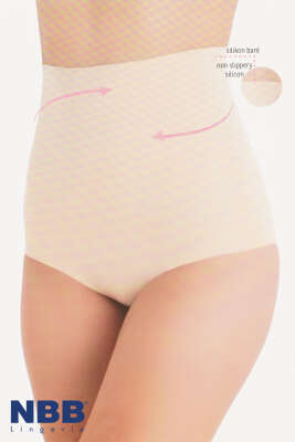 NBB Yüksek Bel Külot Korse Ten - NBB