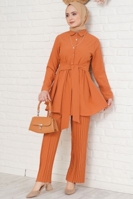 Önden Kuşaklı Piliseli Taba İkili Takım