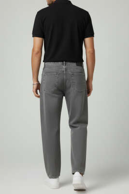Relax Fit Erkek Pantolon Gri - Erkek Pantolon