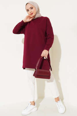 Salaş Armalı Tunik Burgonya 