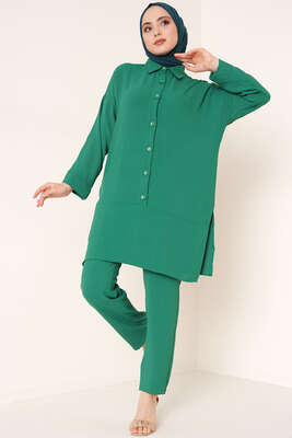 Salaş Ayrobin İkili Takım Zümrüt Yeşili