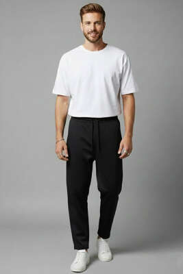 Scuba Erkek Pantolon Siyah - Erkek Pantolon
