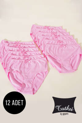 Tutku Bayan 12'li Puantiyeli Bato Pembe - TUTKU