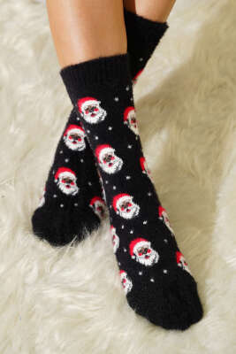 Unisex Yılbaşı Sakallı Soket Çorap Asorti 5 - ÜNAL ÇORAP