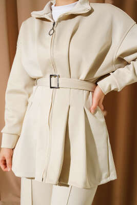 Uzun Pensli Kemerli İkili Takım Taş - İkili Takım