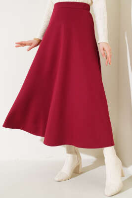 	 Uzun Scuba Etek Bordo - TEGOE