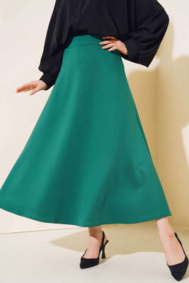 Uzun Scuba Etek Yeşil - TEGOE